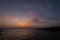 Adriatic sea. Ostuni, Puglia. Sunrise. Renowned seaside resort located in the heart of Salento. This stretch of coast is punctuate
