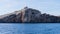 The Adriatic sea view. beautiful image island
