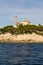 The Adriatic sea view. beautiful image lighthouse