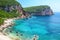 Adriatic seacoast in Budvan Riviera, Montenegro