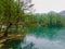 AdrÅ¡paÅ¡skÃ© pond in AdrÅ¡pach-Teplice Rocks in Czechia