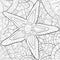 Adult coloring book,page a cute shell image for relaxing.