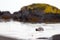 Adult seal in Iceland, relaxing in the water