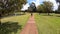 Adult woman cycling in the park