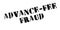 Advance-Fee Fraud rubber stamp