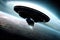 Advanced alien exploration vehicle UFO