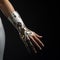 Advanced Bionic Arm Merging Human and Robotic Precision. AI generation