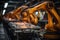 Advanced IIoT: Industrial Robot Arm Seamlessly Integrated in Modern Factory Network