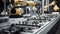 Advanced Robotic Arm Operating on a Manufacturing Assembly Line