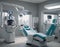 Advanced Robotic Dental Equipment in Modern Clinic AI Generated