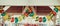 Advent calendar. Christmas decoration bright and colorfull stockings hanging over wooden background. Traditional festive decor.