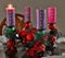 Advent Table Candles