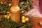 Advent wreath with four candles