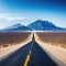 Adventure desert road explore Graphic Art