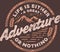 adventure logo illlustration vector art