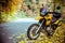 Adventure motorbike