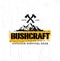 Adventure Mountain Hike Bushcraft Creative Motivation Sign Set Concept. Survival Equipment Vector Outdoor Design