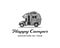 Adventure RV Camper Car Logo. RV Rental and Tour Logo Designs Template