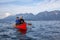 Adventurous Girls Canoeing in Howe Sound