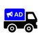Advertisement Truck Icon