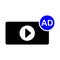 Advertisement Video Icon