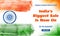 Advertising banner or poster design with Ashoka Wheel on Indian flag watercolor background for Happy Independence Day, India