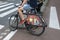 Advertising On A Bicycle Of Qmusic Radio Station At Amsterdam The Netherlands 2019