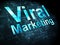 Advertising concept: Viral Marketing on digital