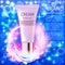 advertising cosmetics cream sparkling background