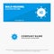 Advertising, Submission, Advertising Submission, Ad SOlid Icon Website Banner and Business Logo Template