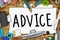 Advice Advisor Consultant Support Assistance Concept