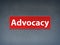 Advocacy Red Banner Abstract Background