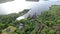 Aearial shot Landscape Loch Dunvegan Isle of Skye Scotland Great Britain