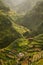 The aearial view of village at Anaga park, Tenerife