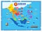 AEC asean economic community world map