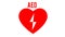 AED Emergency defibrillator AED icon icons Medical