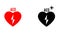 AED Emergency defibrillator AED icon icons Medical