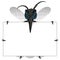 Aedes Aegypti Mosquito stilt holding poster Great