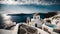 Aegean Beauty Exploring Santorini\\\'s Romantic White Landscapes