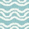 Aegean teal broken stripe rustic linen texture background. Summer line coastal living style. Light turquoise blue cloth