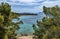 Aegina Island Coast - View towards Kolona Beach and Ancient Aegina