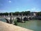 Aelius Bridge (Sant\' Angelo Bridge) over Tiber, Rome