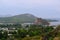 Aeolian island Vulcano panorama scenic