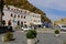 Aeolian island Vulcano panorama scenic port