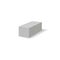 Aerated autoclaved concrete block. Isolated Foam concrete on pallets. vector illustration.