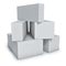 Aerated concrete wall blocks