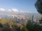 Aereal general view of Benidorm from the top