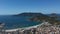 aereal view of city arraial do cabo