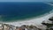 aereal view praia grande of arraial do cabo