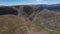 Aereal View from the surroundigs of Aldeia de Drave, Serra da Arada, located in Portugal